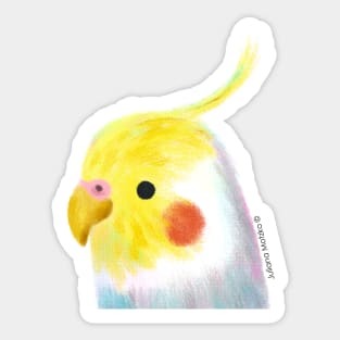 Cockatiel Bird Sticker